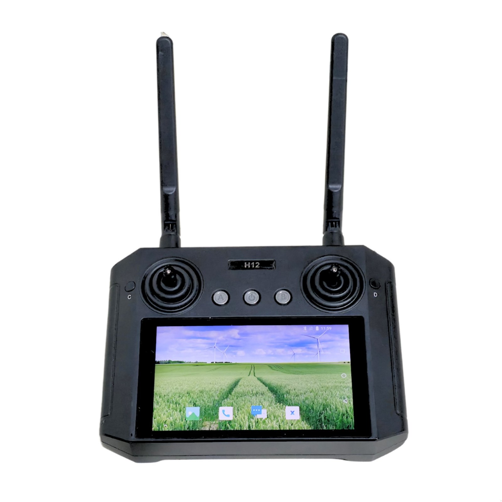 Rasenmäher des Typs AMD AMD-R120 Ferngesteuerter Diesel-Raupenmulcher, Schlegelmulcher - 1200 mm Schnittbreite, Neumaschine in Arbing (Bild 11)